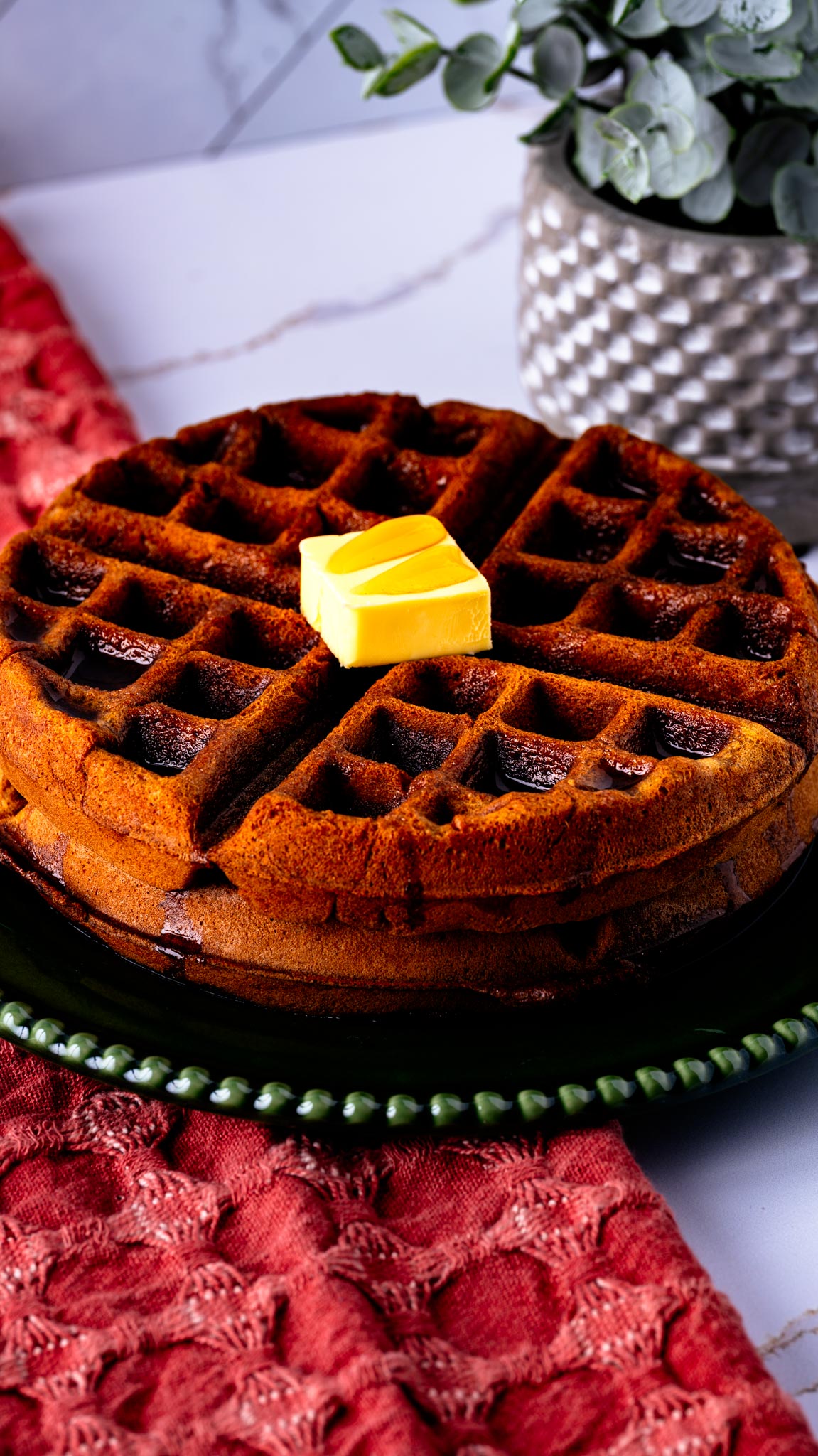 Easy Recipe for Ginger Waffles on Cold Mornings