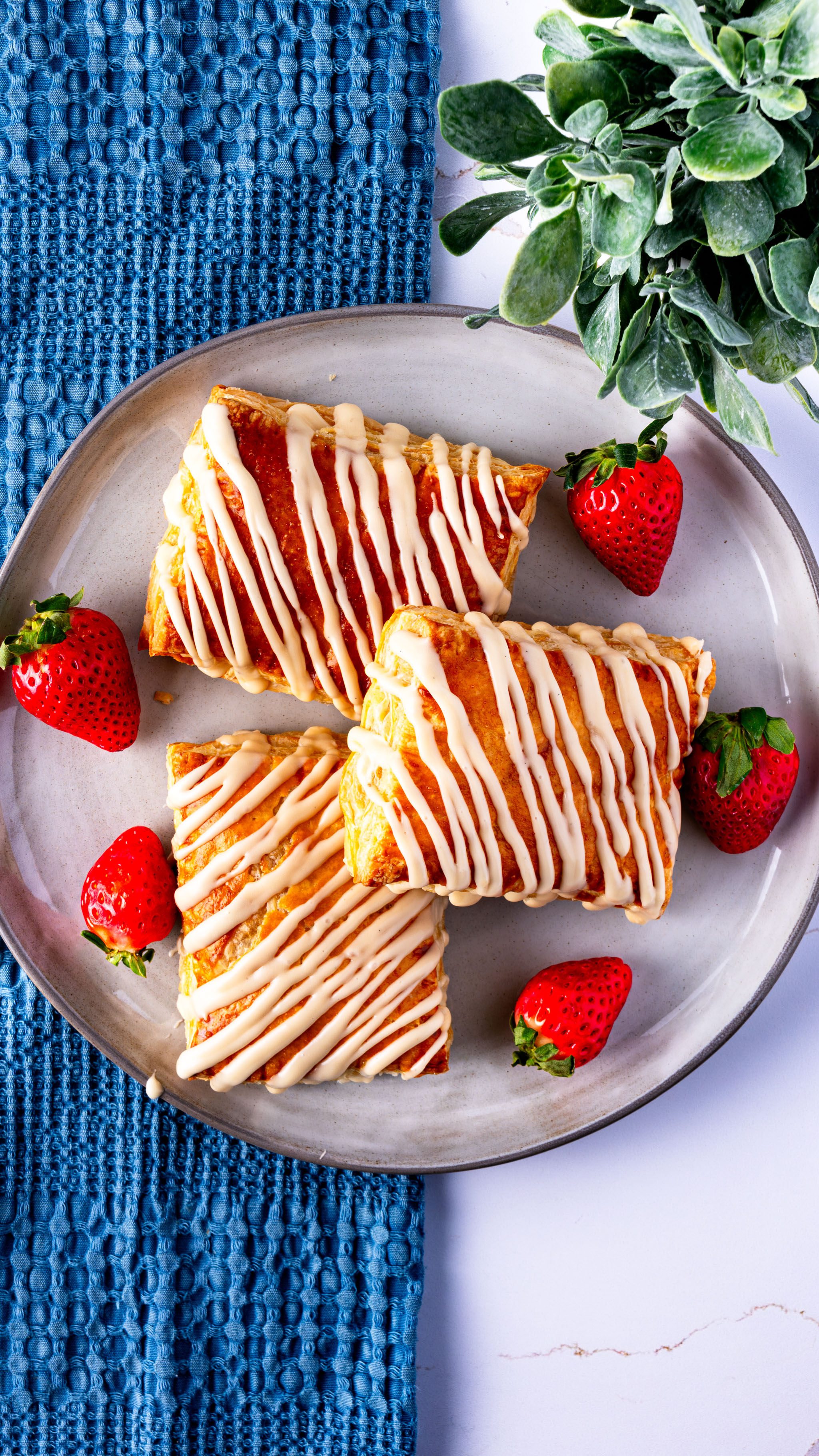 Homemade Strawberry Toaster Strudels