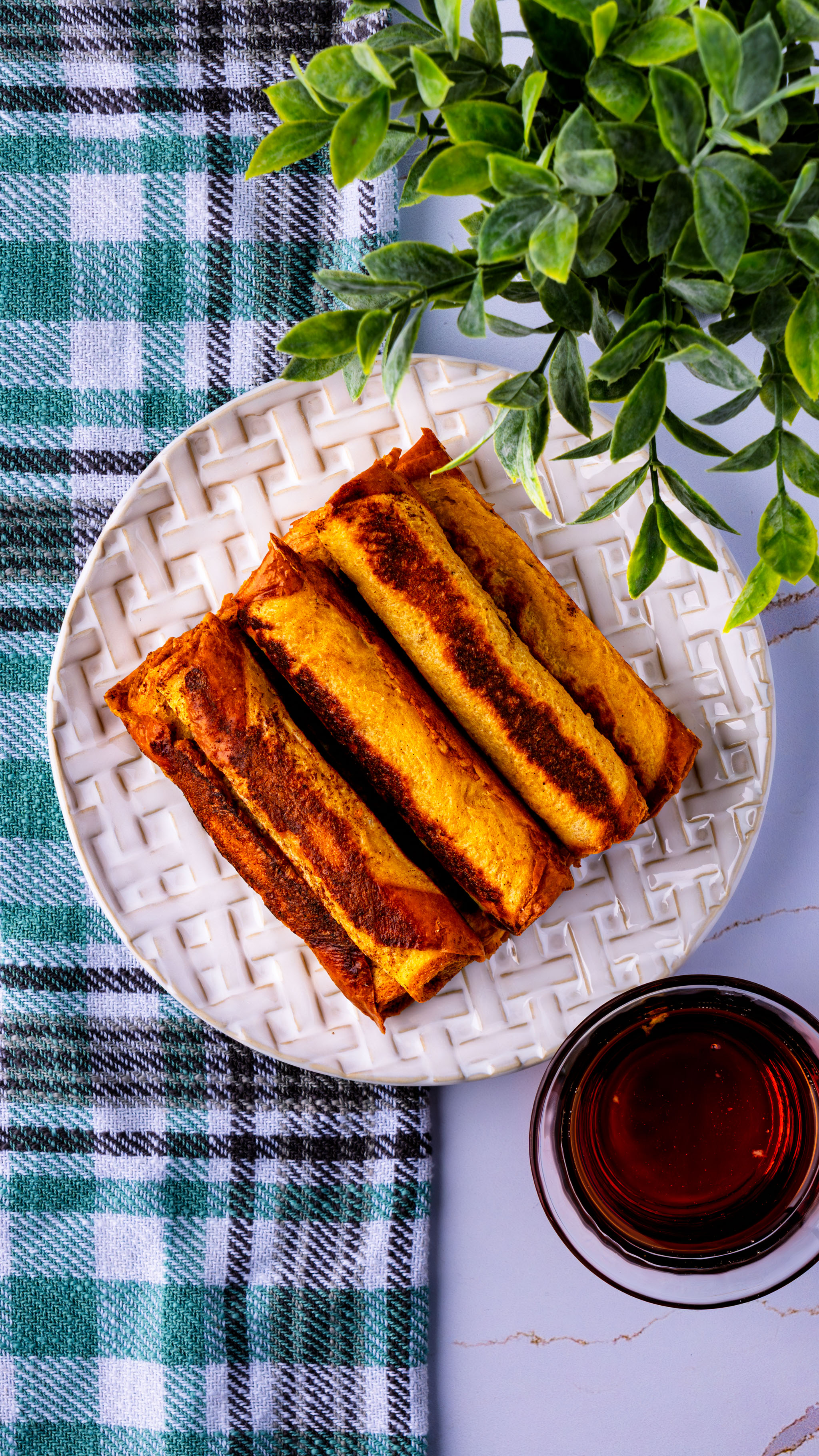 French Toast Sausage Roll Ups